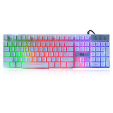 RGB keyboard with Rii branding on a white background