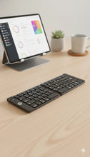 Foldable Keyboard With Touch pad Mouse Bluetooth Connectivity With C Type Charging