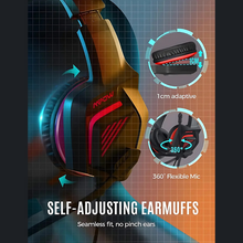 MPOW EG11 Gaming Headset – Surround Sound, Noise-Canceling Mic, Multi-Platform Compatibility