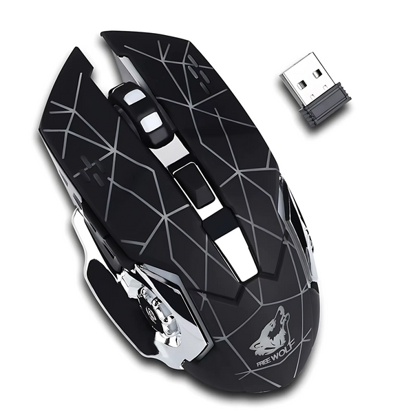 ProGamer X9 Ergonomic Mouse – 12-Hour Comfort Grip, Noise-Free Clicks, Turbo-Click Speed