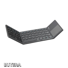 Foldable Keyboard With Touch pad Mouse Bluetooth Connectivity With C Type Charging