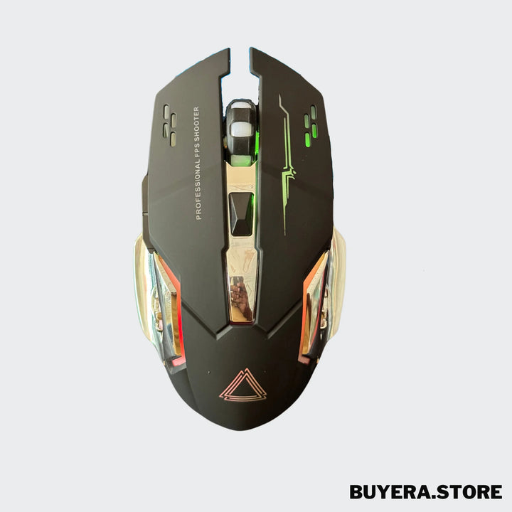 Professional Fps Shooter Wireless Rechargeable Gaming Mouse 2.4G & BT Mode
